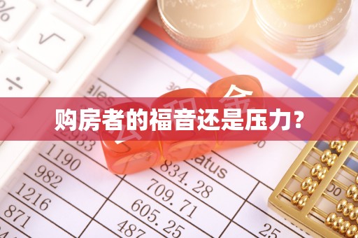 清水购房者的福音还是压力？