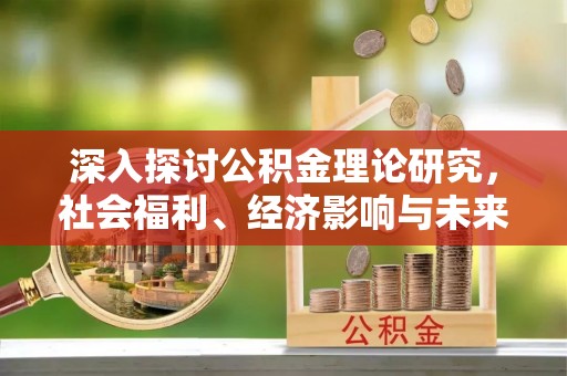 清水深入探讨公积金理论研究，社会福利、经济影响与未来展望