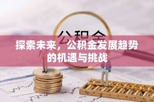 清水探索未来，公积金发展趋势的机遇与挑战